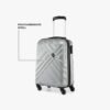 Expandable Spinner Luggage Durable Lightweight Travel Suitcase