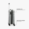 Expandable Spinner Luggage Durable Lightweight Travel Suitcase