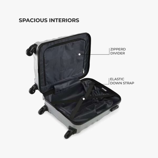 Expandable Spinner Luggage Durable Lightweight Travel Suitcase