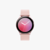 Leather Strap Watch in Pink