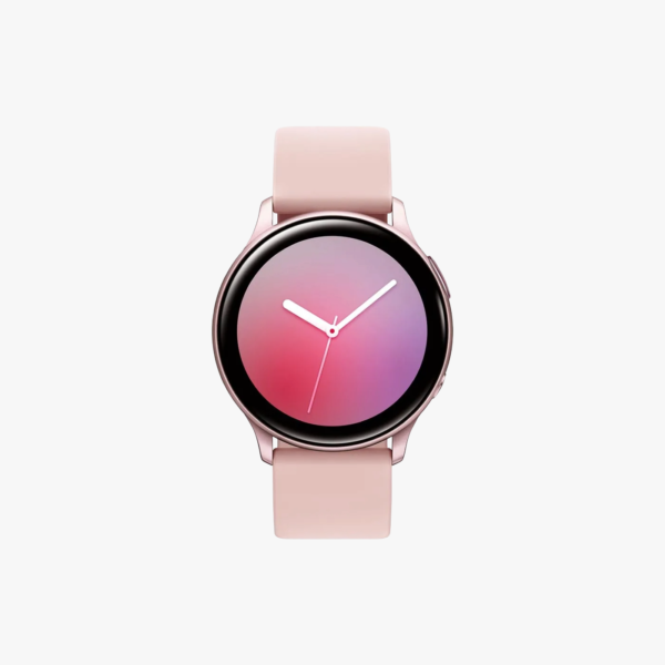 Leather Strap Watch in Pink