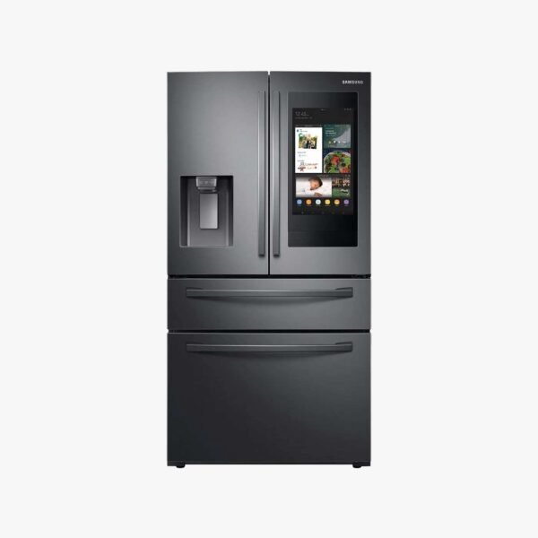 French Door Refrigerator with Freezer in Black